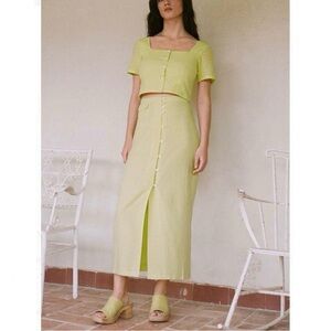 Paloma Wool Lalonde skirt in green